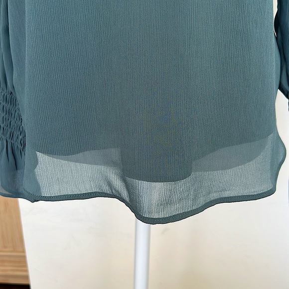 Ann Taylor Ruffle High Neck Top - Picture 5 of 14